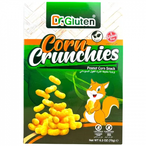 Снек Dr.Gluten кукурудз.арахіс б/глютену 75г И346 (Тур)