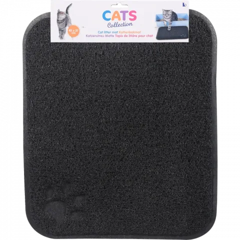 Килимок для котів чорний 45х37 см 491004840 И804 (КІН)