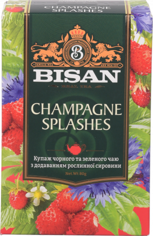 Чай Bisan 80 г Champagne Splashes