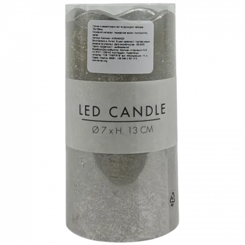 Свічка електр. з таймером 70x130мм AX5440420 И940 (КІН)