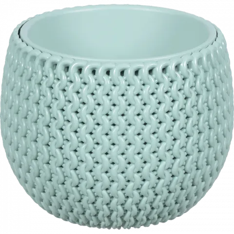 Горщик д/квітів PP 18 см Splofy Bowl зелений DKSP180-623U И679 (Польща)