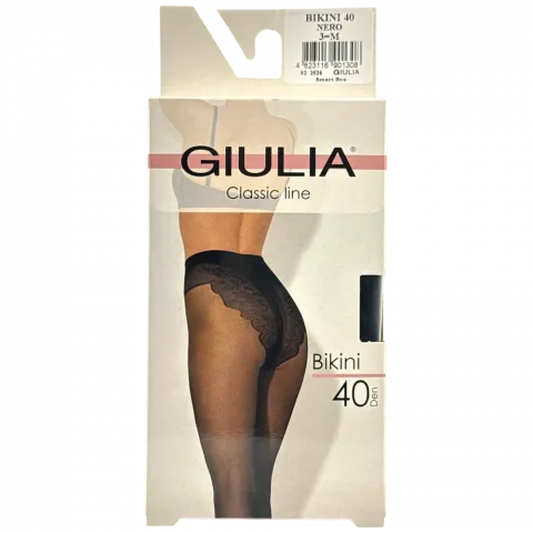 Колготи жін. Giulia Bikini 40 Smart Box Nero 3