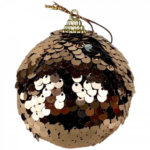 Куля різдв. з блиск. 80мм AHR004200 И083 (КІН)