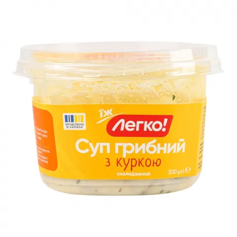 Суп Легко 300 г Грибний з куркою