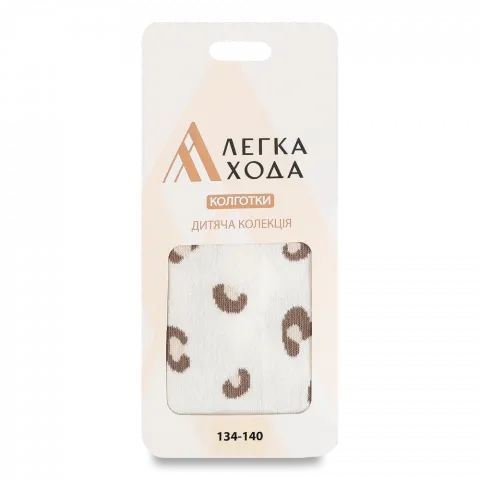 Колготки дит. Легка Хода 8258 134-140 68 22 молоко