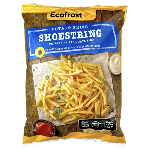 Картопля фрі Ecofrost 1кг 77 (Бельгія)