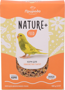 Корм Природа Nature+feed 500 г д/хвилястіх папуг PR242000