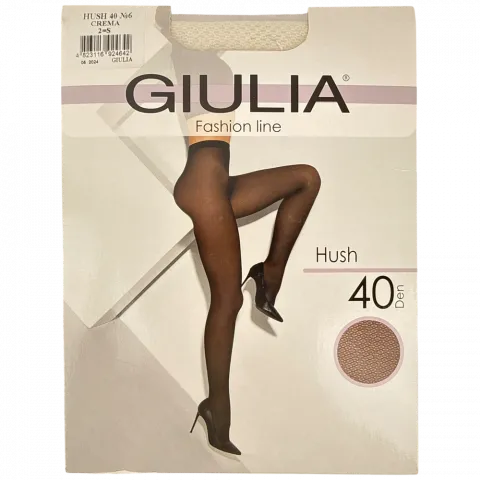 Колготи жін. Giulia Hush 40 6 Crema 2