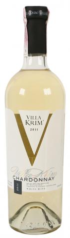 Вино Вілла Крим Шардоне 0,75 л сух. біле
