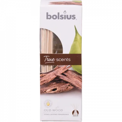 Арома-дифузор Bolsius з паличками, 45 мл, True Scents Агарове дерево, арт. 101926806770