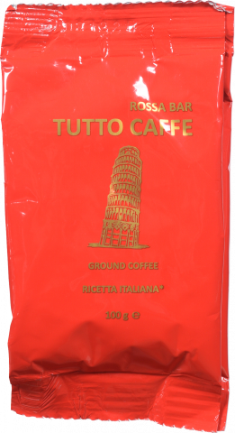 Кава Tutto Caffe 100 г мел. Rosso