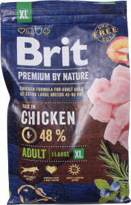 Корм д/собак Brit Premium 3 кг сух. д/гігант. порід з куркою 170832