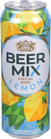 Пиво Оболонь Бірмікс 0,5 л з/б Лимон