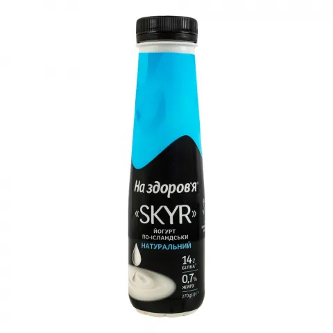 Йогурт На Здоров`я 0,7 270 г Skyr натуральний