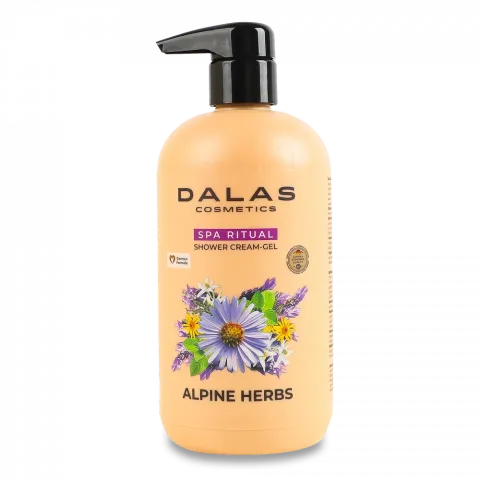 Гель д/душу Dalas Cosmetics 550 мл Alpine Herbs