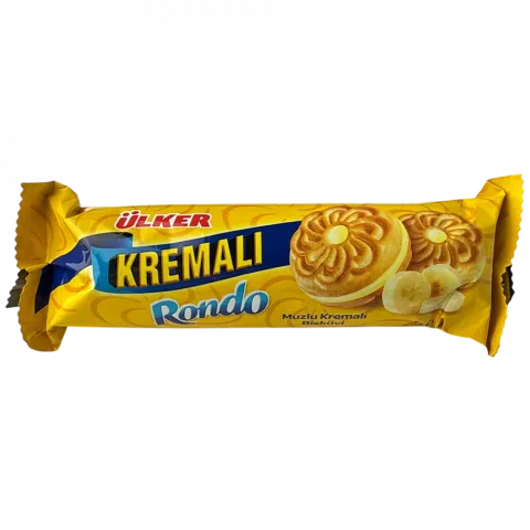 Печиво ULKER 61 г з банановим кремом И030 (Туреччина)