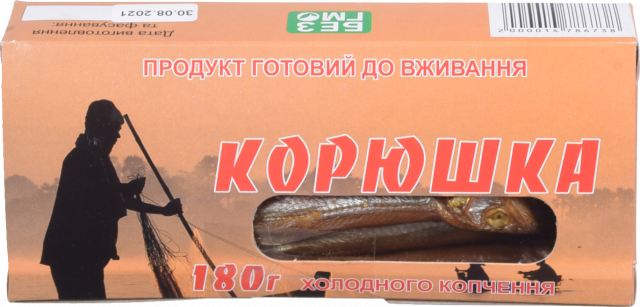Риба Корюшка х/к 180 г РЦ в/у