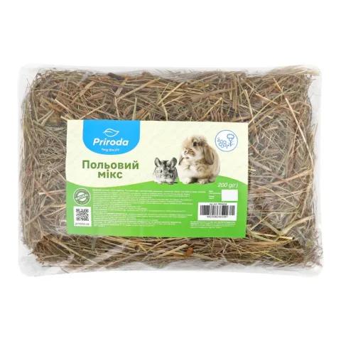 Сіно д/гризунів Природа 200 г Польовий мікс