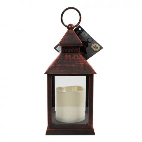 Ліхтар з led-свічкою 100x100x235мм ANX000120 И845 (КІН)