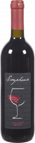 Вино Symphonia 0,75 л сух. черв.