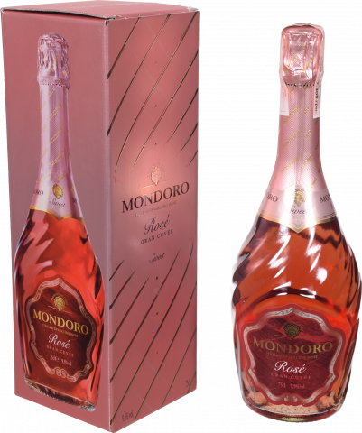 Вино ігристе Мондоро 0,75 л Розе