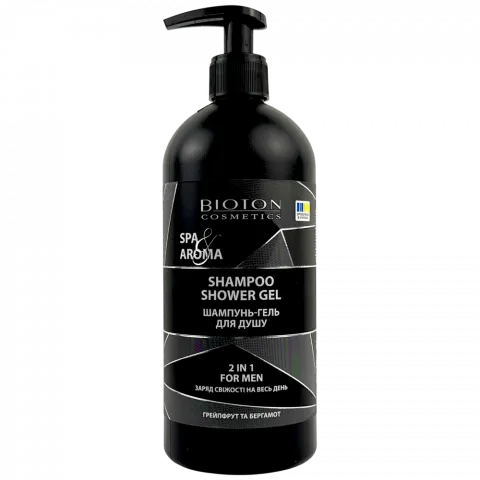 Гель д/душу Bioton Cosmetics 750 мл Spa and Aroma д/чол. грейпфр. та бергам.
