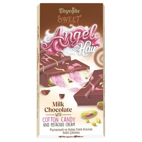 Шок Beyoglu 170 г ANGEL HAIR молоч. з фісташкою (Туреччина)
