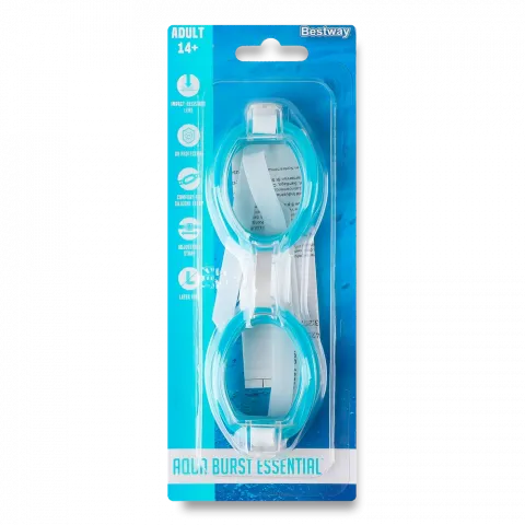 Бествей 21097 Окуляри д/плавання Aqua Burst Essential 14+