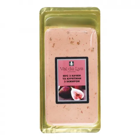 Мус Val de L`ys 170 г з качки та курятини з інжиром