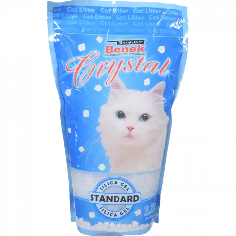 Наповнювач SUPER BENEK 3,8 л Силікагелевий крупний (Польща)