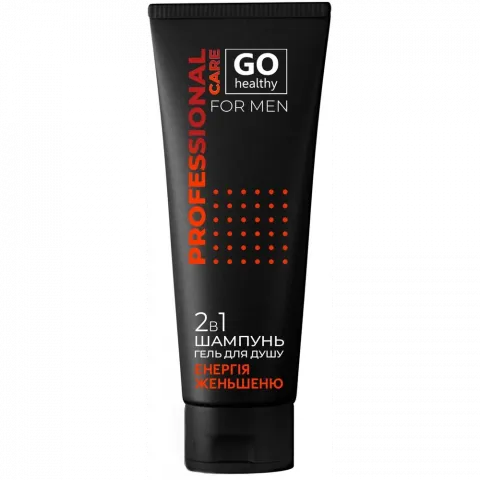 Шампунь+Гель д/душу Go Healthy 2в1 250г чол.Енерг.женьшеню