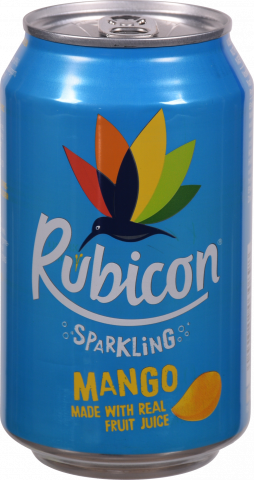 Напій б/алк. Rubicon 0,33 л з/б газ. зі смаком Манго (Великобританія)