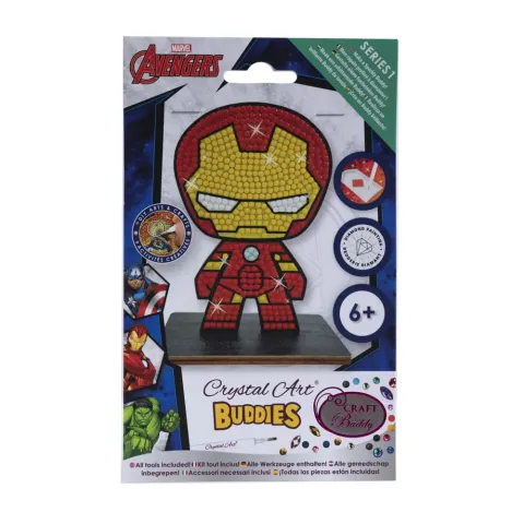 Набір д/творчості Crystal Art Залізна людина арт. CAFGR-MCU003