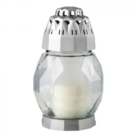 Лампада Bolsius 24 год. Diamond срібло арт. 100694950300