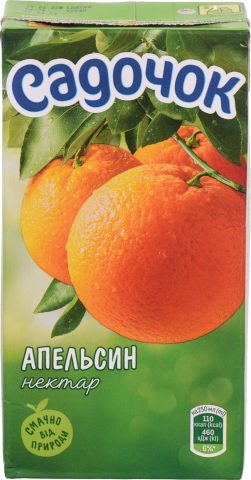 Нектар Садочок 0,5 л Апельсин