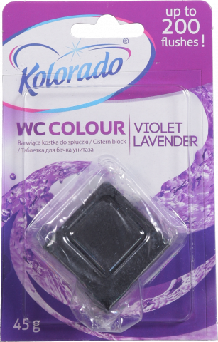 Таблетки д/зливного бачка Kolorado 45 г Violet Lavender