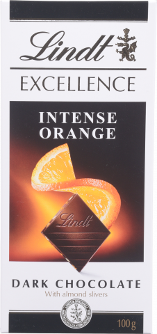 Шок Ліндт Екселенс 100 г чорн. Апельсин (Франція)