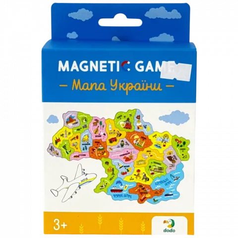 Іграшка Dodo Магнітна мапа України 200241