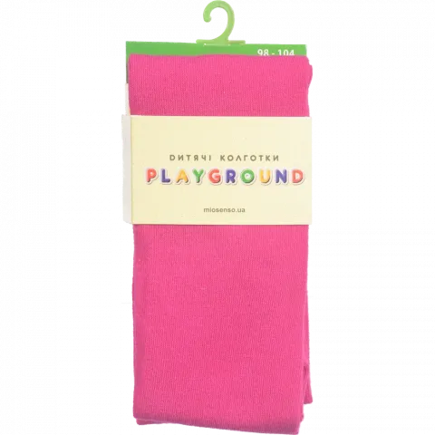 Колготки дит. Playground малиновий, р. 098