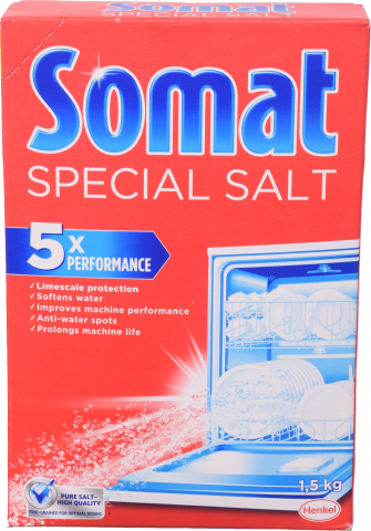 Сіль д/посудом. маш. Somat 1,5 кг