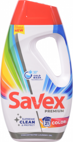 Гель д/прання Savex Parfum Lock 2в1 Color 1,1/0,945 л И592/831