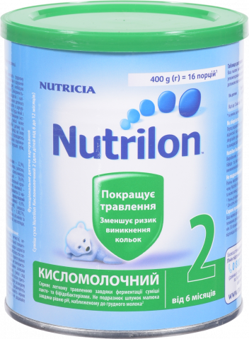 ЗГМ Nutrilon Кисломолочний 2 400 г