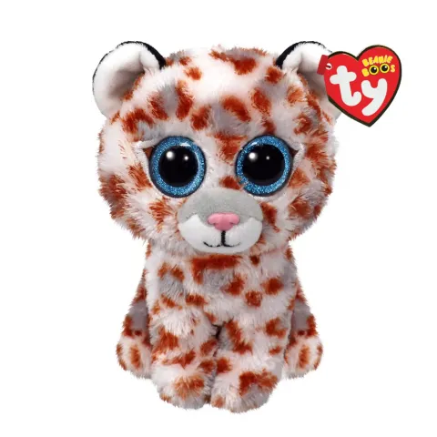 Іграшка м`яка TY Beanie Boos Леопард 15 см 37363