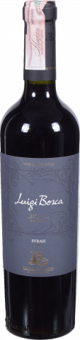 Вино Луіджі Боска Сира 2015 0,75 л червон.