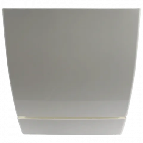 Горщик д/квітів PP Coubi Square P 18 см білий DUKP180-S449 И170 (Польща)
