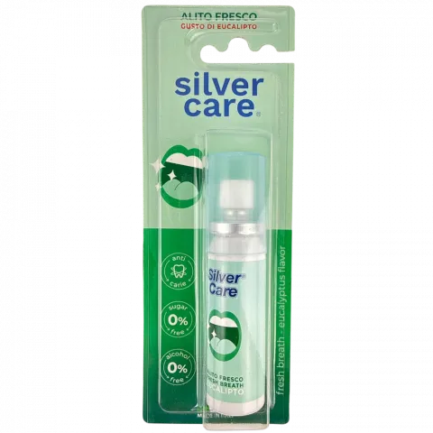 Освіжувач ротової порожнини Silver Care 20мл И414 (Італія)