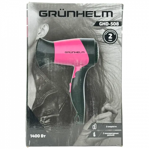 Фен Grunhelm 1400 Вт GHD-508 94185