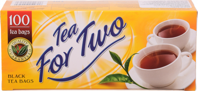 Чай For Two 100 шт. чорн. (Польща) И569