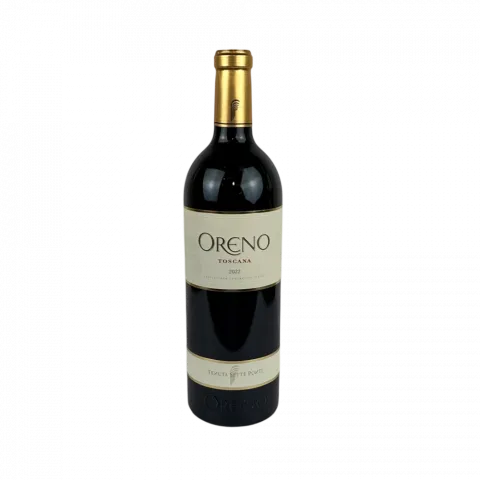 Вино ORENO Toscana 0,75л сухе черв. органік 14,5 Італія