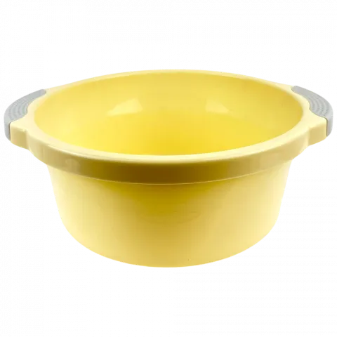 Миска кругла пласт.з руч. 25см 34235-911 И909